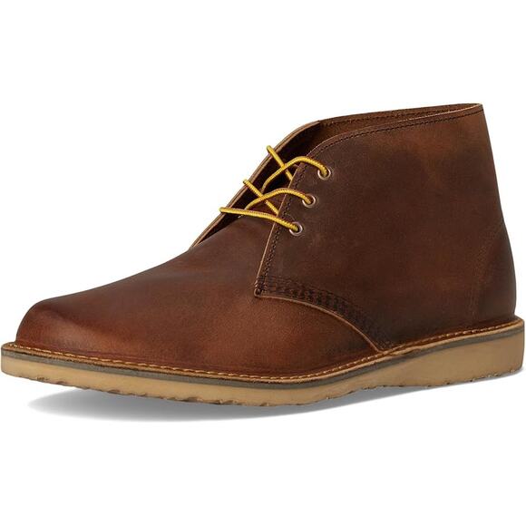 Red Wing Mens Weekender Chukka Boot US 10.5 D EU 43.5 Brown Leather NWOB - Picture 1 of 12